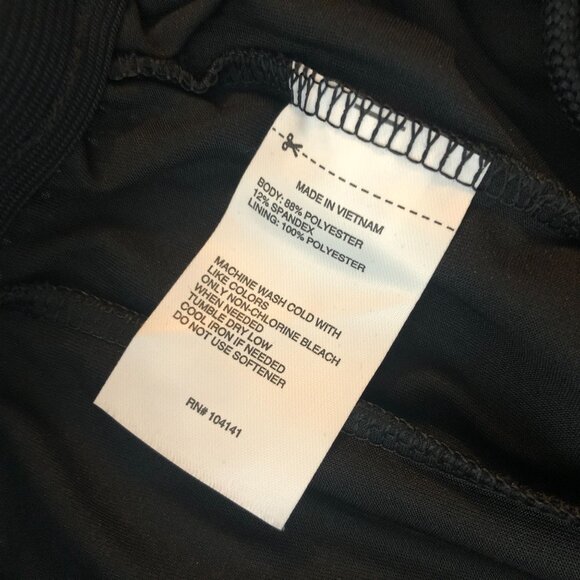 DSG Womens Mid Rise Shorts Moisture Wicking 7" Mesh Shorts Black L - Picture 5 of 5